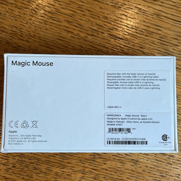 Magic Mouse (Apple) in Black - Picture 3 of 7